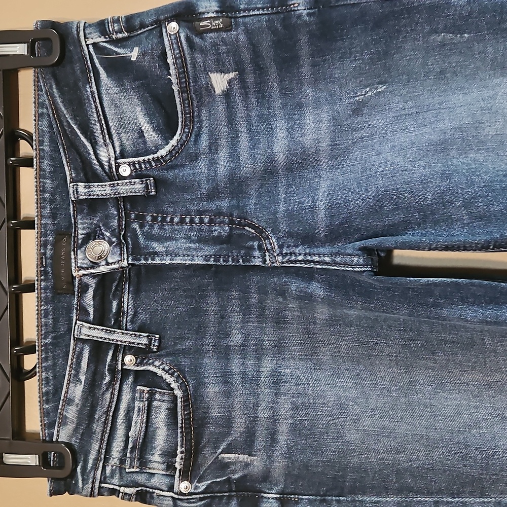 NWOT Silver Suki Capri Jeans - Picture 5 of 12